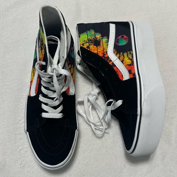 Vans Sk8-Hi Paradoxical Black Tapered Stackform Shoes - Picture 6 of 13